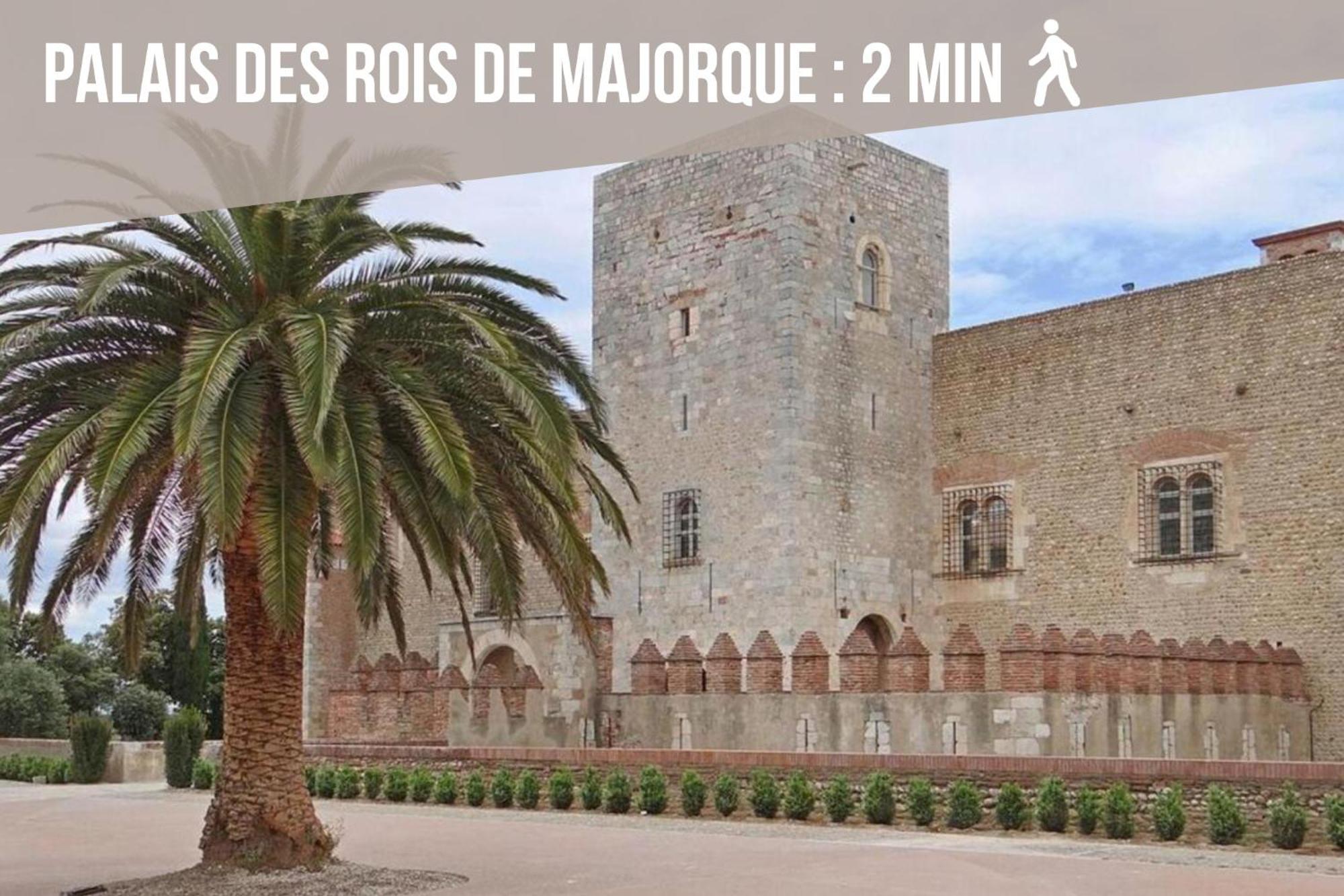 Sejour Perpignan A 20 Minutes De L'Espagne Avec Petit-Dejeuner A La Demande A Les Lumineuses Du Palais Des Rois De Majorque Esterno foto